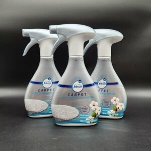 Febreze Carpet‎ Scent Booster Crisp Cotton 16.9oz 3 Pack Fabric Refresher